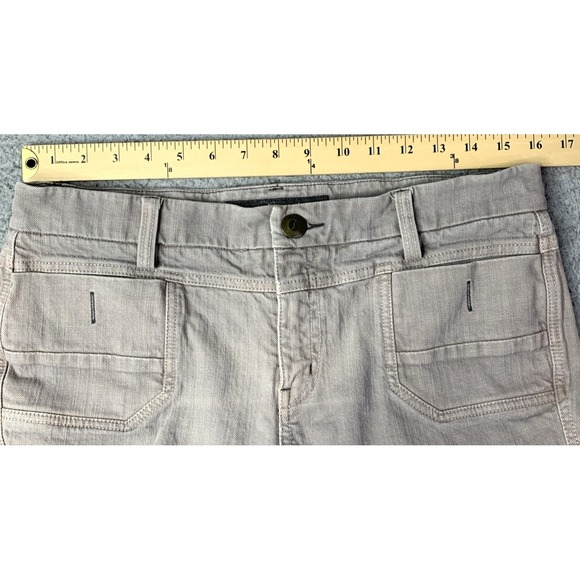 Anthropologie Level 99 Jeans Womens 30 Flare Leg  Mid Rise Front Pocket Jeans - Picture 2 of 12